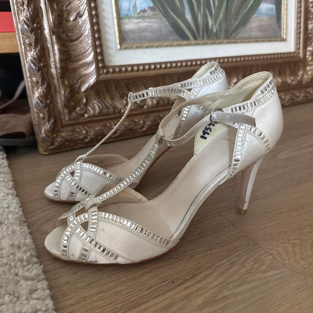 Jenny-packham Women's White and Cream Footwear